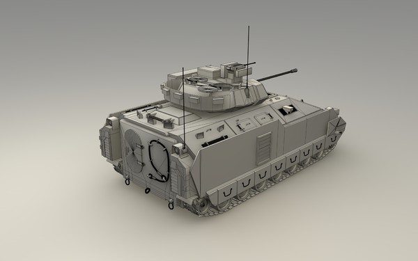 m3a3 bradley apc 3d 3ds - M3A3 Bradley APC by Cr8g